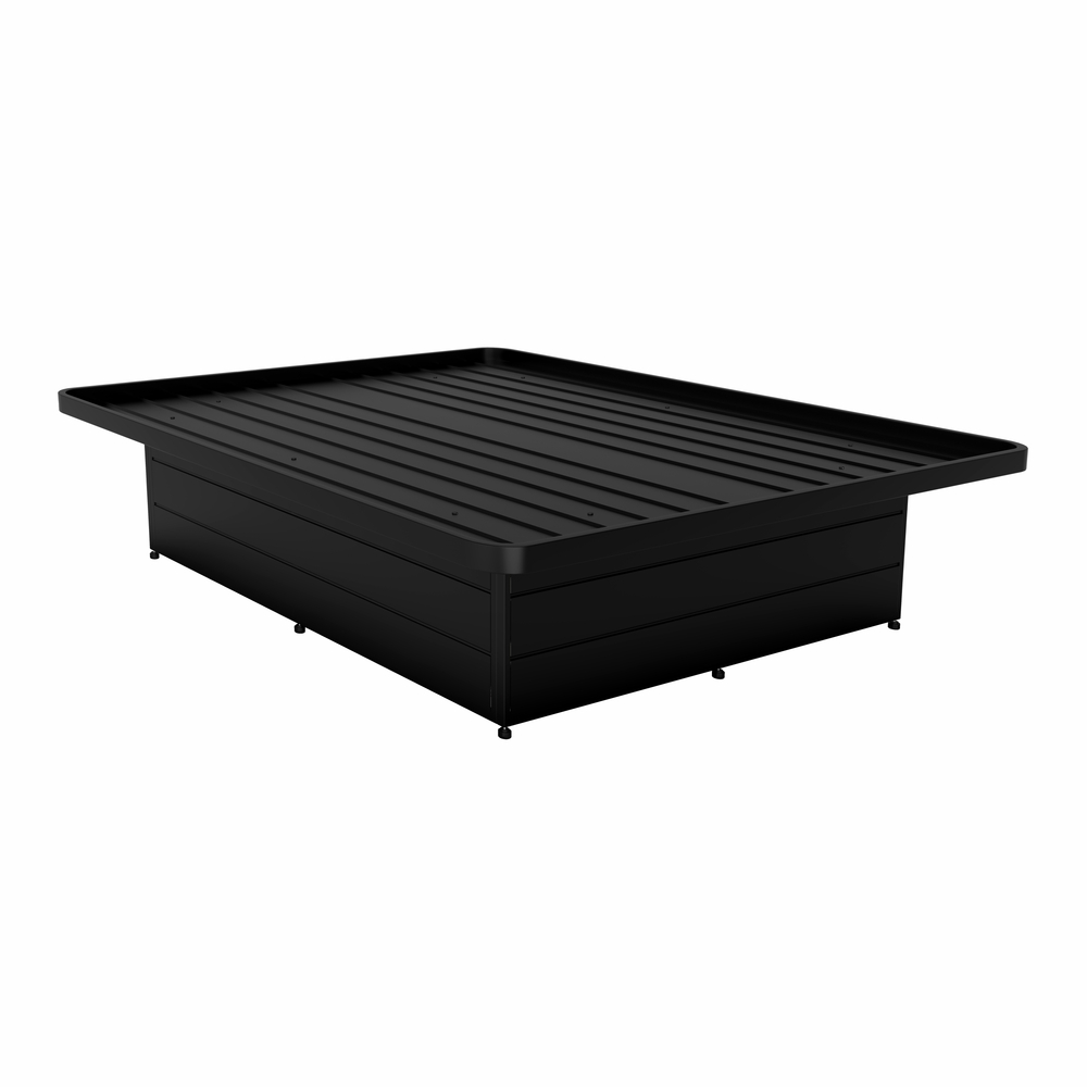 Queen Metal Bed - Size: 60"W X 80"D X 16"H