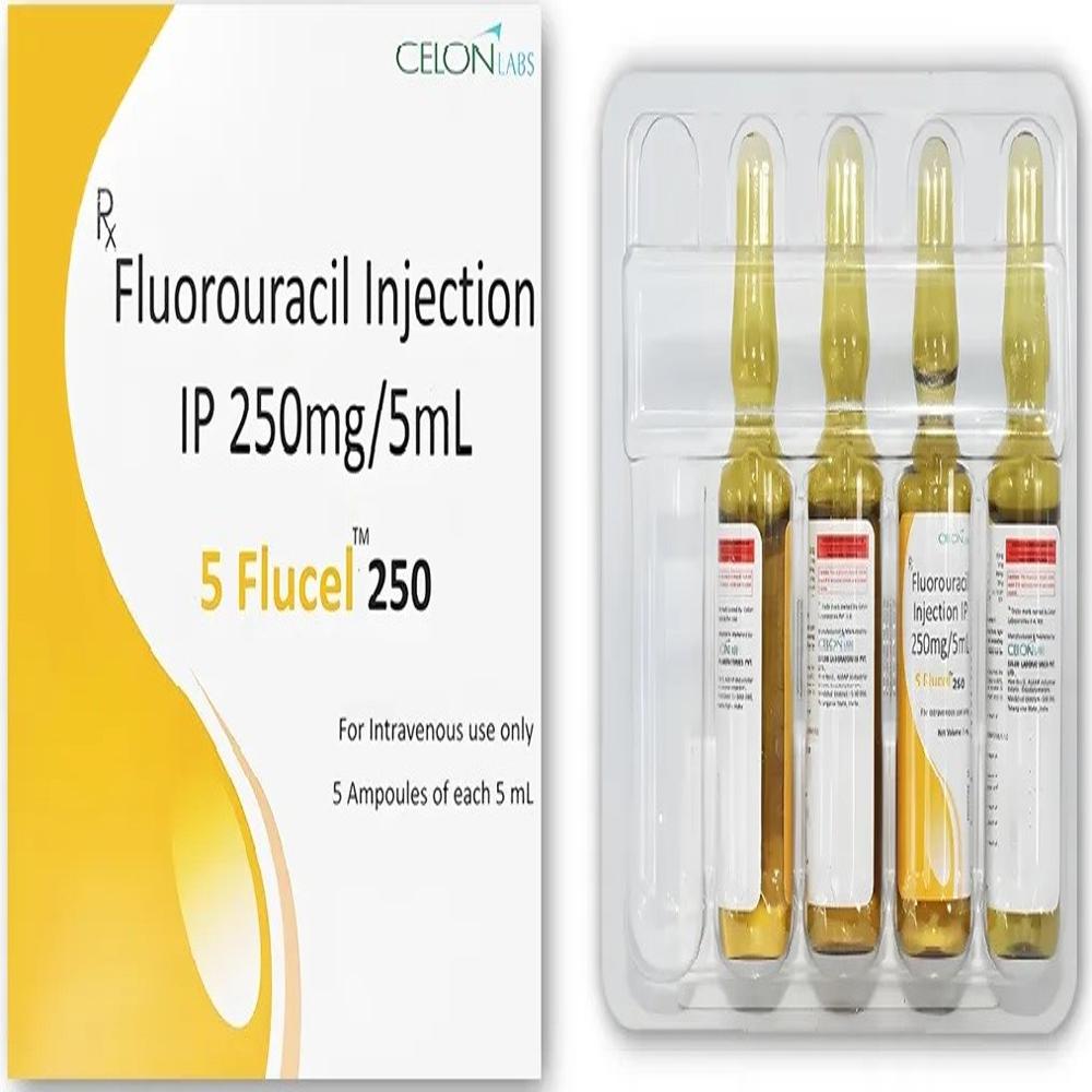 5 Flucel 250 Injection - Ingredients: Fluorouracil