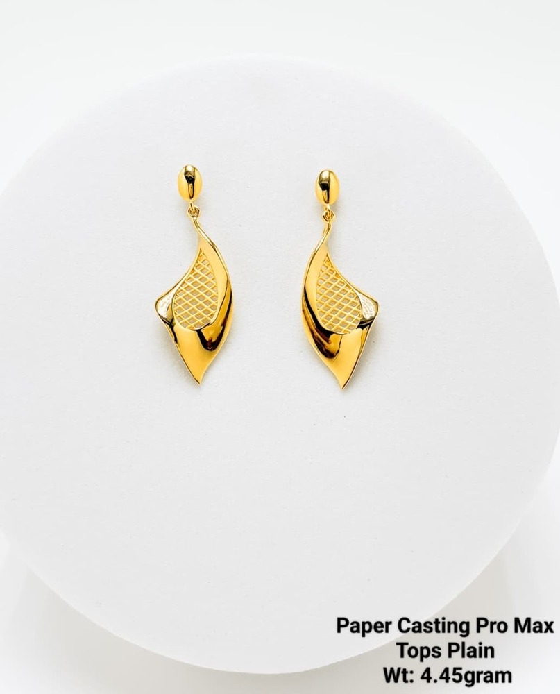 92% New Design Gold Paper Casting Pro Max Tops Plain