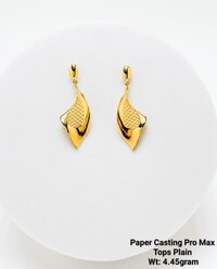 92% New Design Gold Paper Casting Pro Max Tops Plain