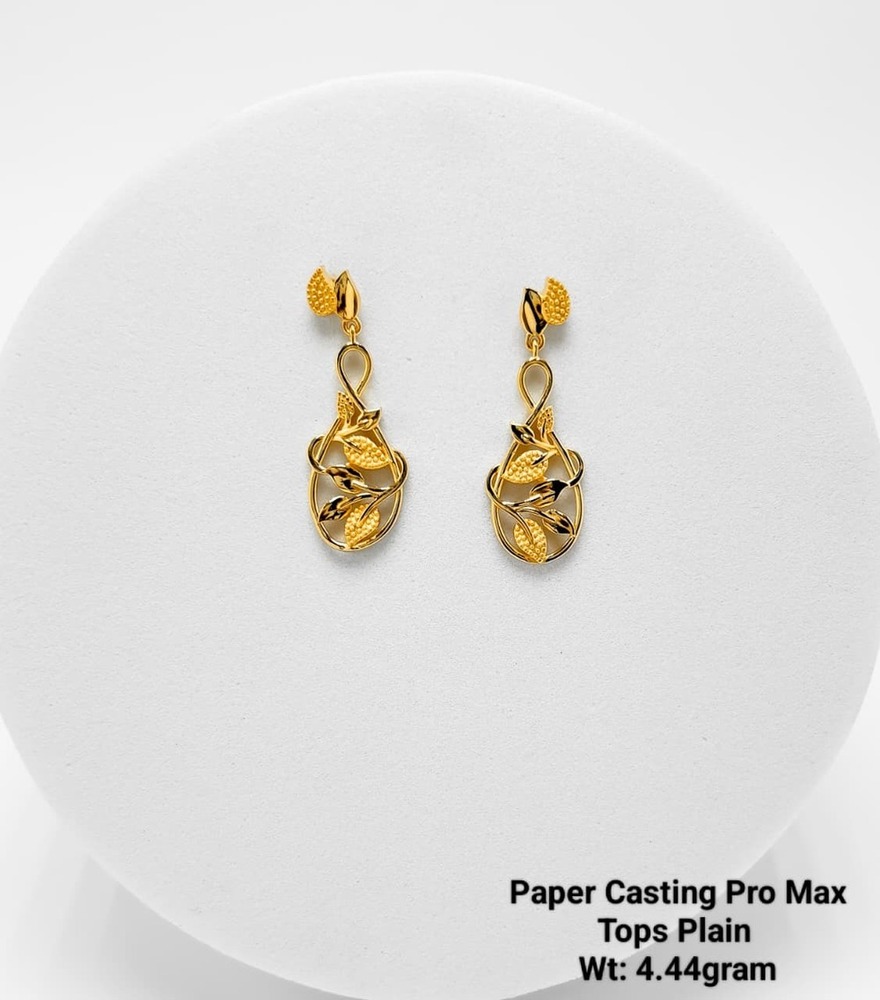 92% New Design Gold Paper Casting Pro Max Tops Plain