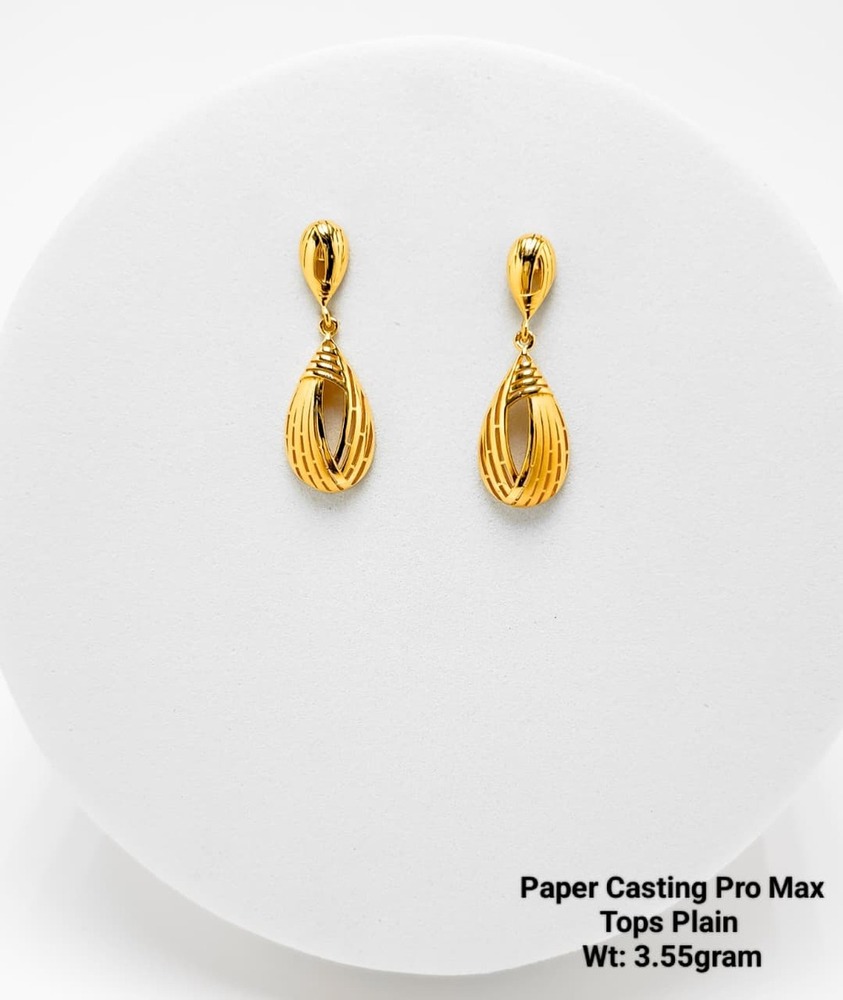 92% New Design Gold Paper Casting Pro Max Tops Plain