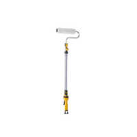 Wall Roller Easy Roll - Synthetic Fiber Roller, 20x6x6cm, White-yellow | Ergonomic Grip, Washable, Reusable, Smooth Application