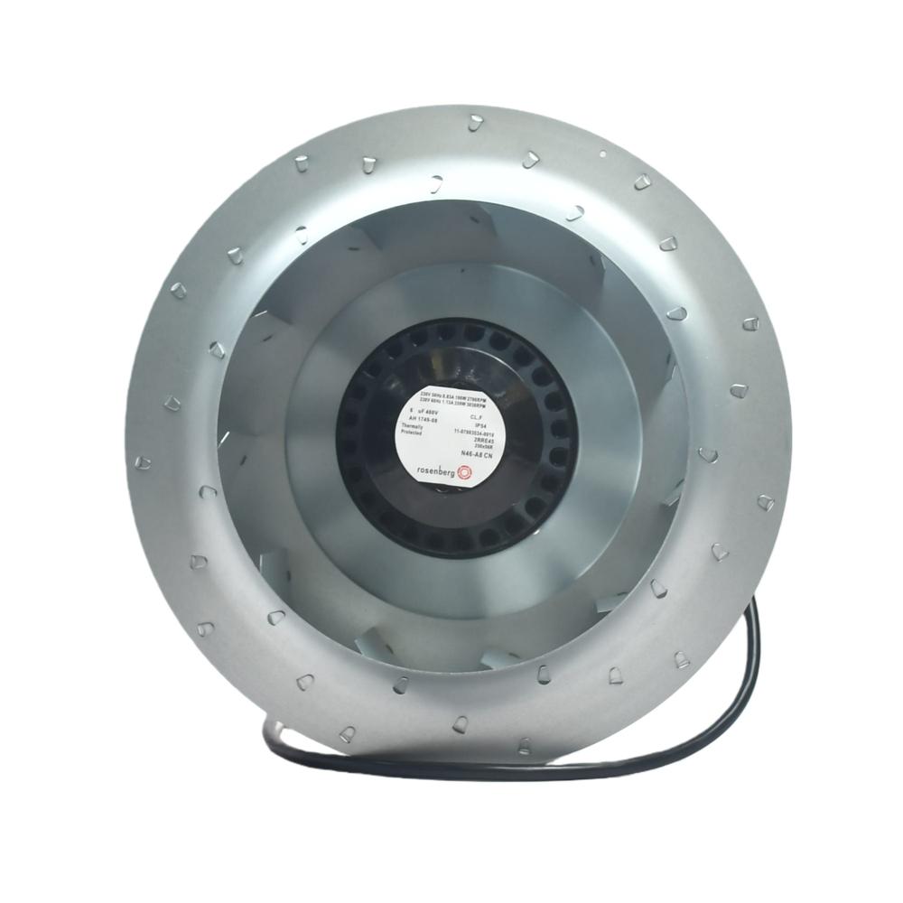 EBM PAPST 2RRE45(N46-A8CN) 250x56R 230V 190W Aluminum Ventilation Industrial Fan