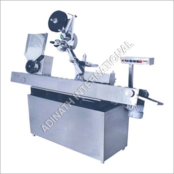 Silver Automatic Ampoule Self Adhesive Sticker Labeling Machine
