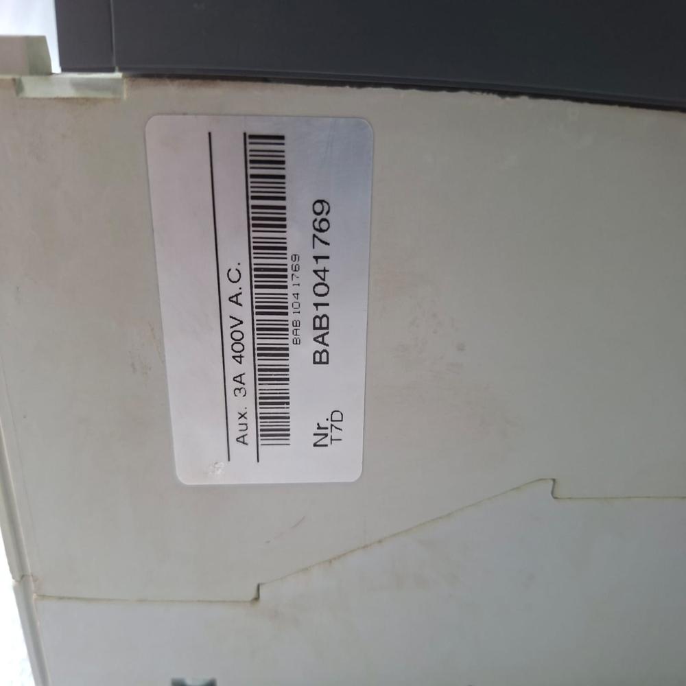 ABB TMAX T7D 1250A ISOLATER SWITCH 3POLE MODEL ABB SACE TMAX T7D1250