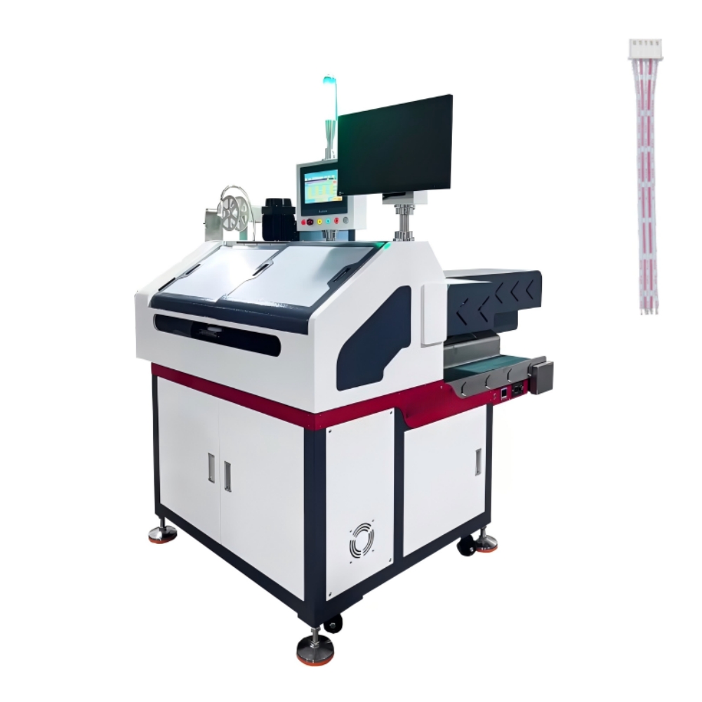 Fully Automatic Single-Head Terminal Machine with Twisting and Tin Dipping