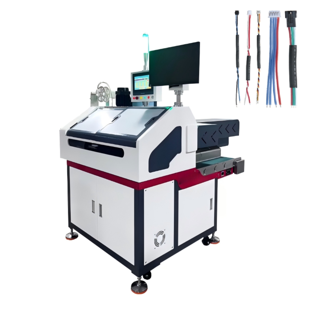 Fully Automatic Single-Head Terminal Machine with Twisting and Tin Dipping