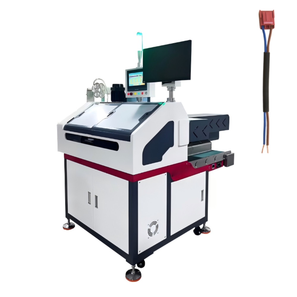 Fully Automatic Single-Head Terminal Machine with Twisting and Tin Dipping