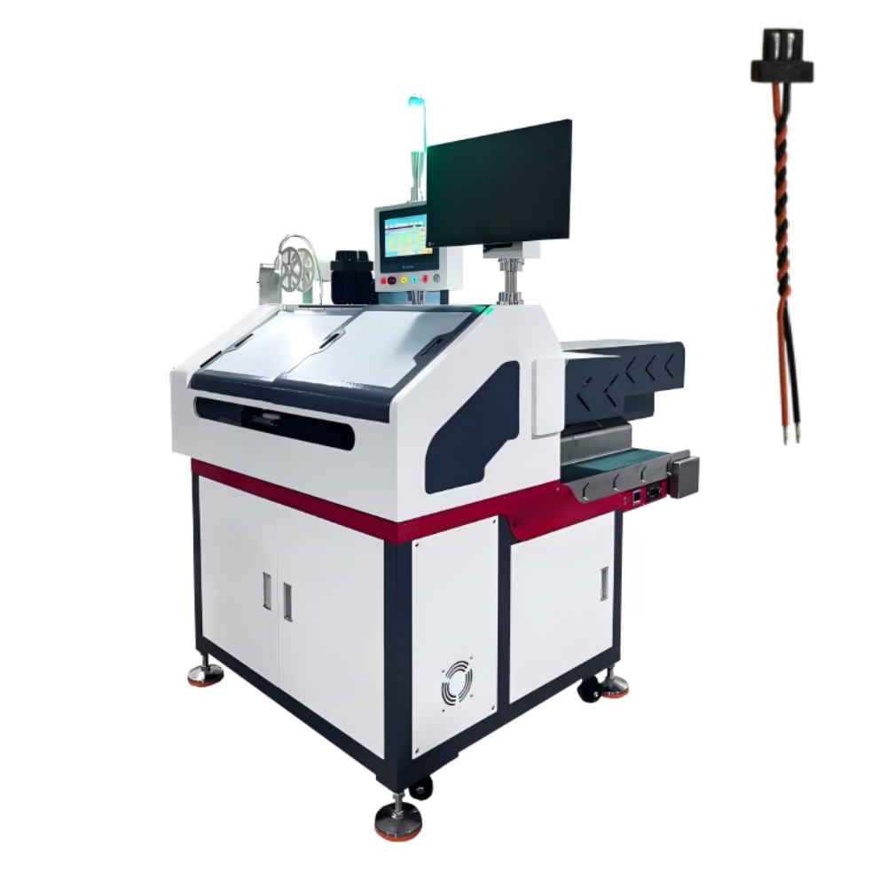 Fully Automatic Single-Head Terminal Machine with Twisting and Tin Dipping