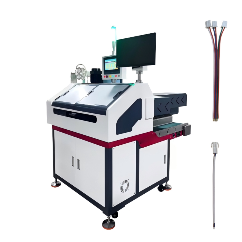 Fully Automatic Single-Head Terminal Machine with Twisting and Tin Dipping