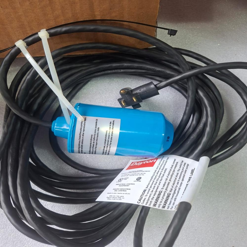 Dayton 3by83 Float Switch Dayton 3by83 - Frequency: 50/60 Hertz (Hz)