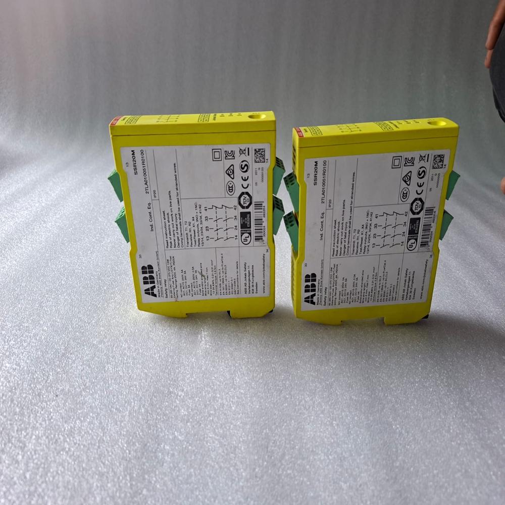 Abb Safety Relay Ssr20m - Frequency: 50/60 Hertz (Hz)
