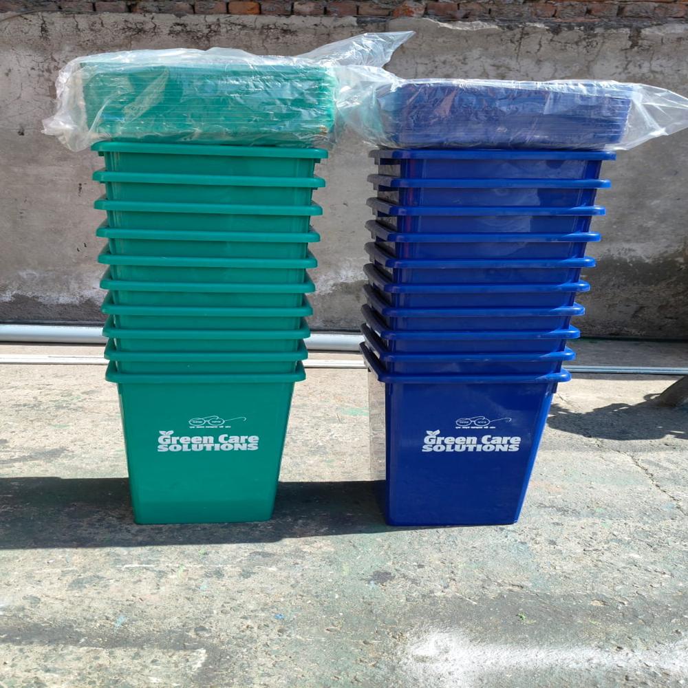 Plastic Hanging Twin Dustbin