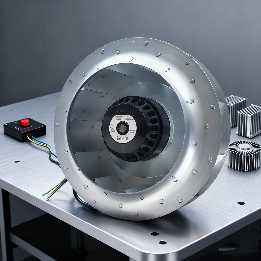 EBM PAPST 2RRE45 (Z37-06) 250x56R 230V 190/259W Wall Fan Centrifugal Fan Cooling Fan