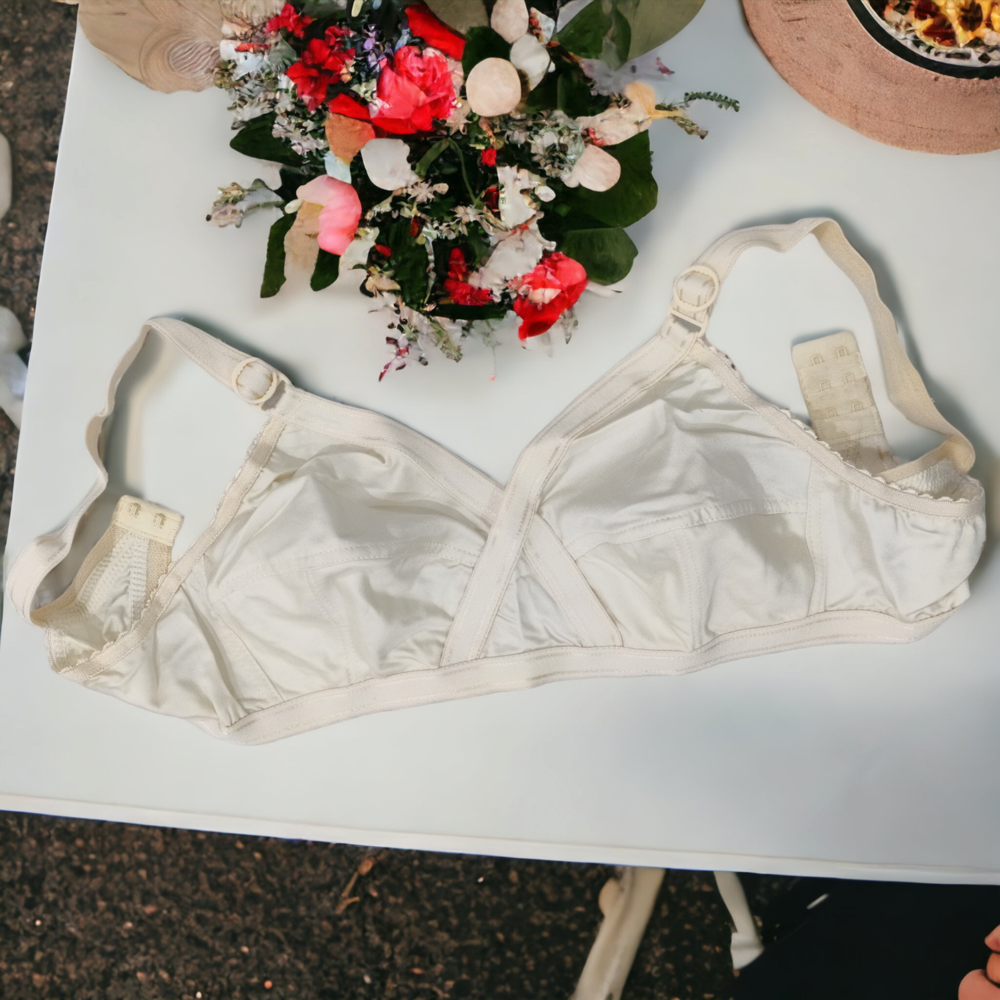 Pure Cotton Cross Bra