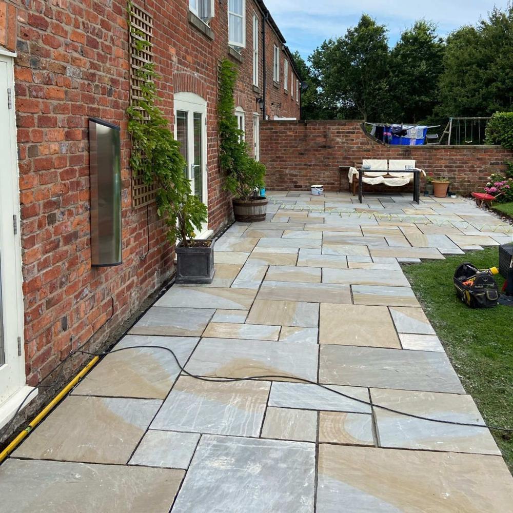 York Grey Natural Stone - Application: Paving