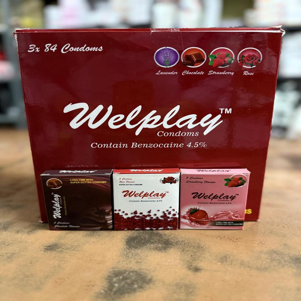 Welplay Condoms - Color: Cream