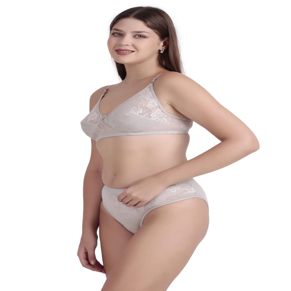 Net Bra Panty Set