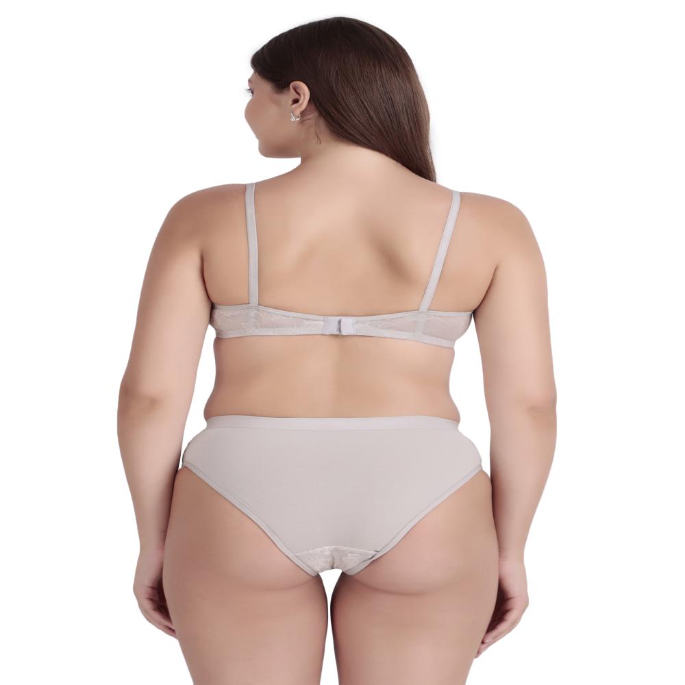 Net Bra Panty Set
