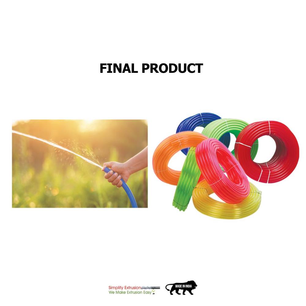 Soft Pvc Garden Pipe Plant | High-speed Extrusion Line For Garden & Transparent Tubing | Sai Machine Tools Pvt. Ltd. - Automatic Grade: Automatic