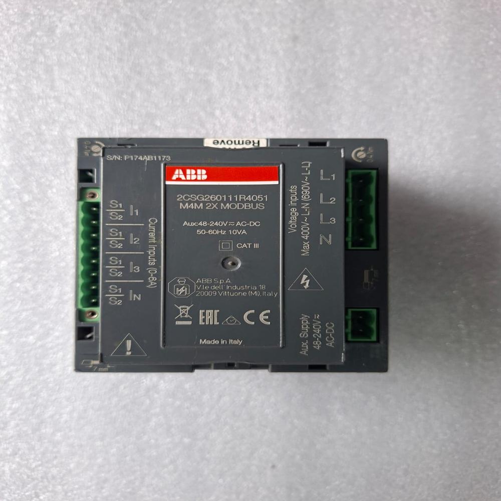 Abb 2csg260111r4051 M4m 2x Modbus Network Analyzer - Application: Industrial