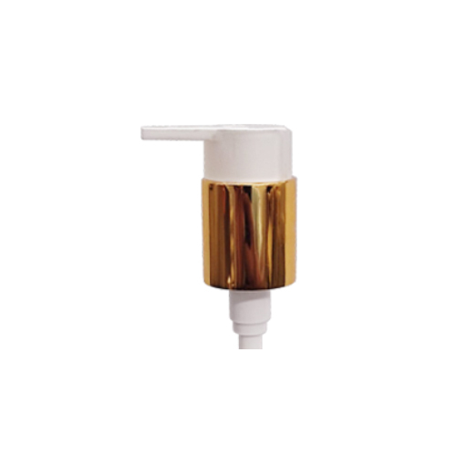 Plpg Premium Lotion Pump - Color: White/ Golden