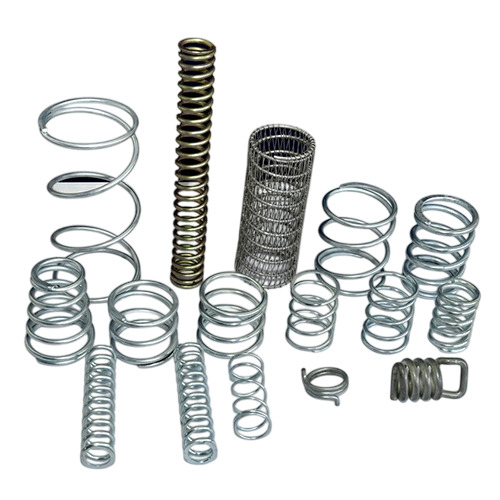 Stainless Steel Compression Spring - Color: Silver