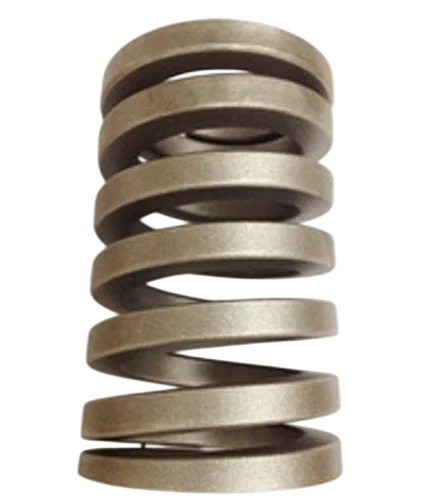 Flat Compression Spring - Color: Silver