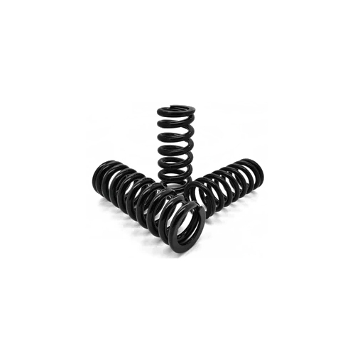 Black Compression Spring - Surface Finish: Color Coated