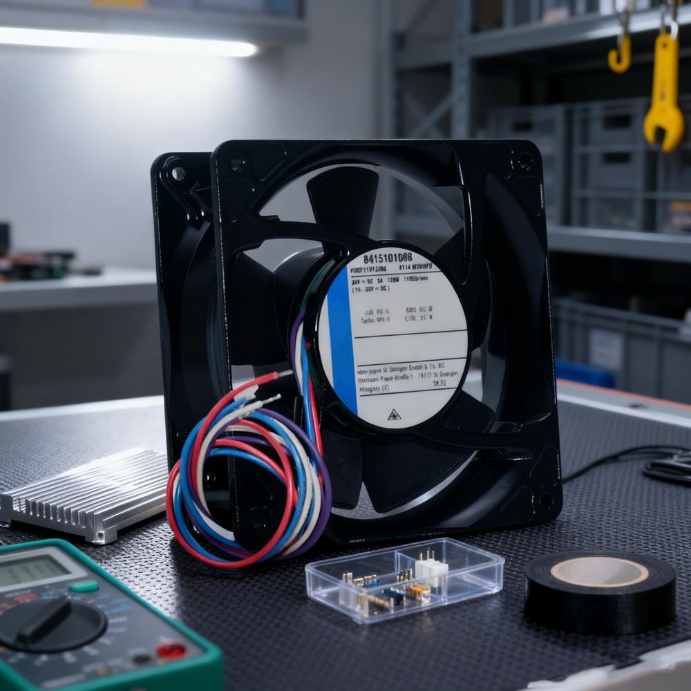EBM PAPST 4114N/2H8PU 24V 120W Ball Bearing 11000r/min Plastic Inverter Cooling Fan