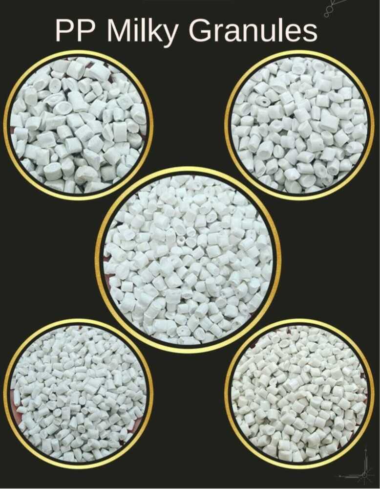 Recycled Pp Plastic Granuales - Color: Black