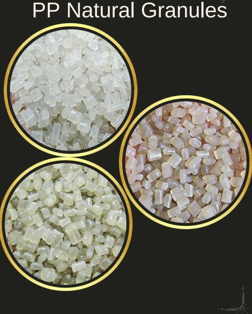 Recycled Pp Plastic Granuales - Color: Black