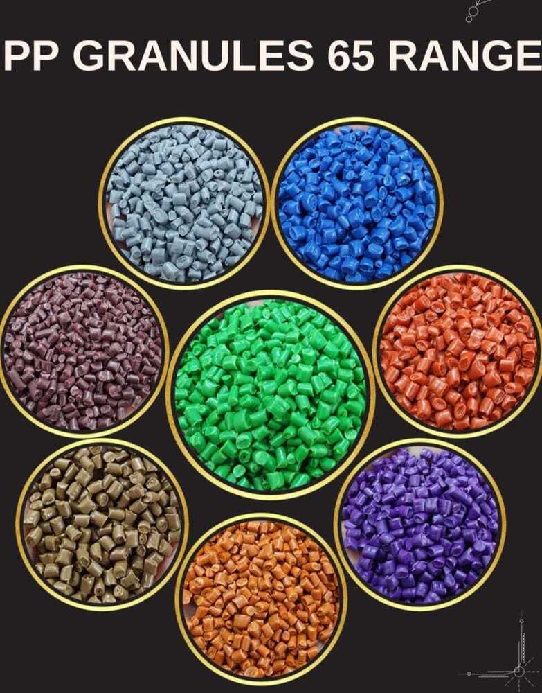 Recycled Pp Plastic Granuales - Color: Black