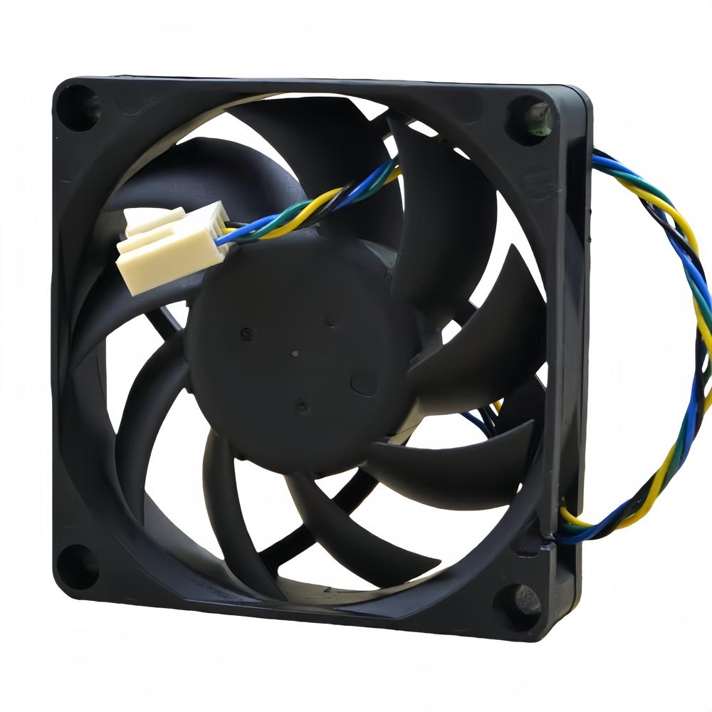 Delta 7CM 7015 AFB0712VHB 4-Wire PWM CPU Automatic Temperature Control Plastic Electric Industrial Fan 
