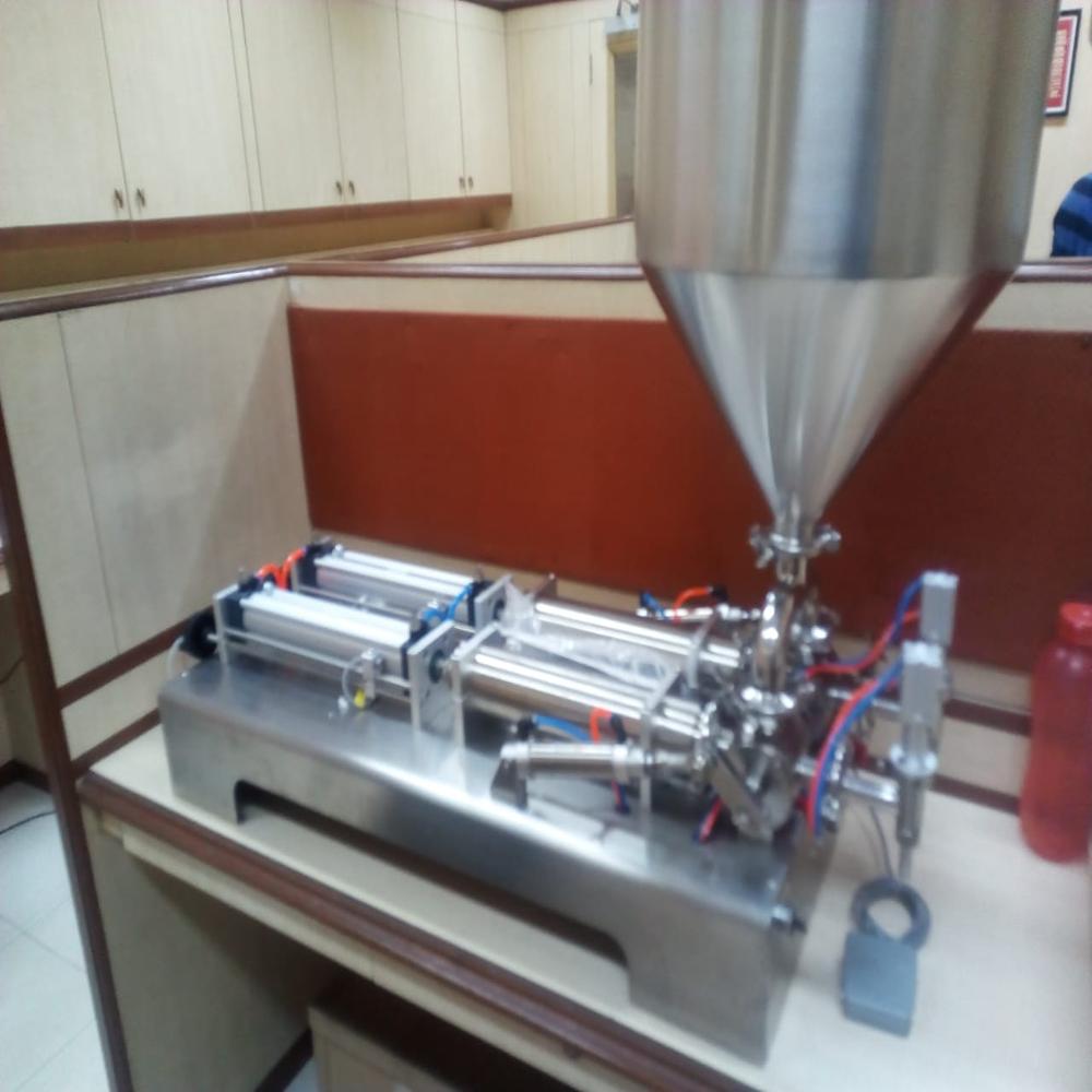 Pneumatic Paste Filling Machine - Air Consumption: Normal