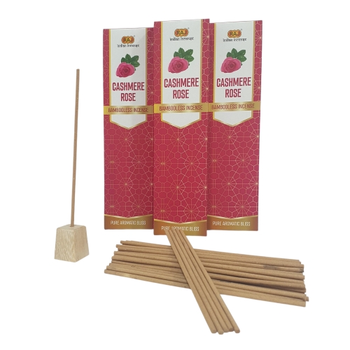 Cashemere Rose, Bambooless, and Dhoop Incense Sticks