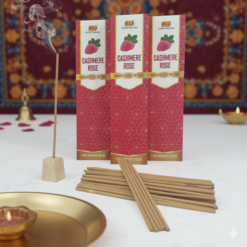 Cashemere Rose, Bambooless, and Dhoop Incense Sticks