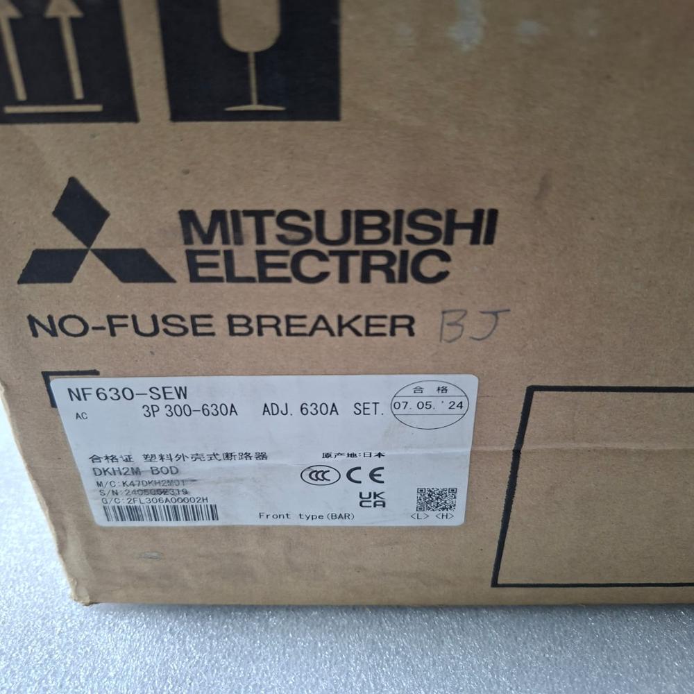 MITSUBISHI NF 630-SEW 630A MCCB CIRCUIT BRAKER NF630-SEW 630AMP 3POLE