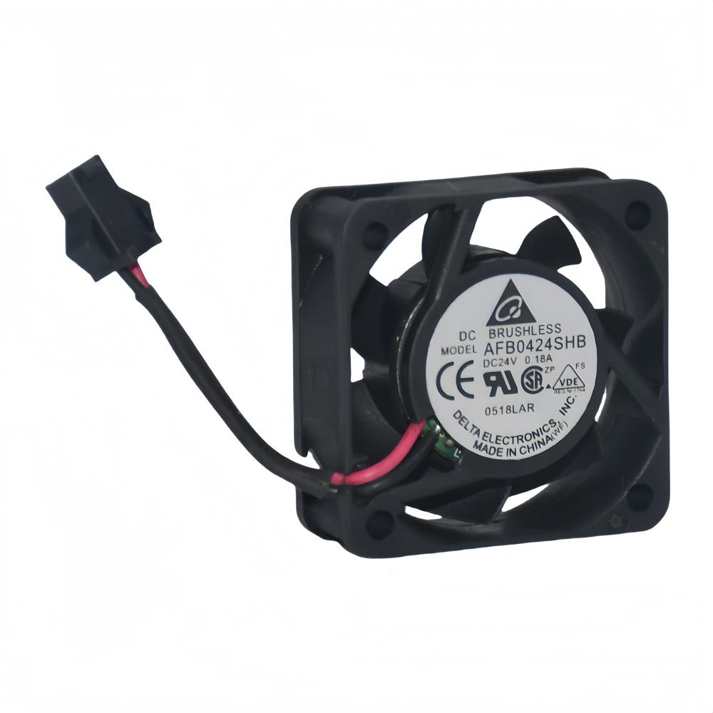 Delta AFB0424SHB 4015 24V 0.18A 4 CM/cm Inverter Fan Ball Bearing Plastic Blades DC Power Construction
