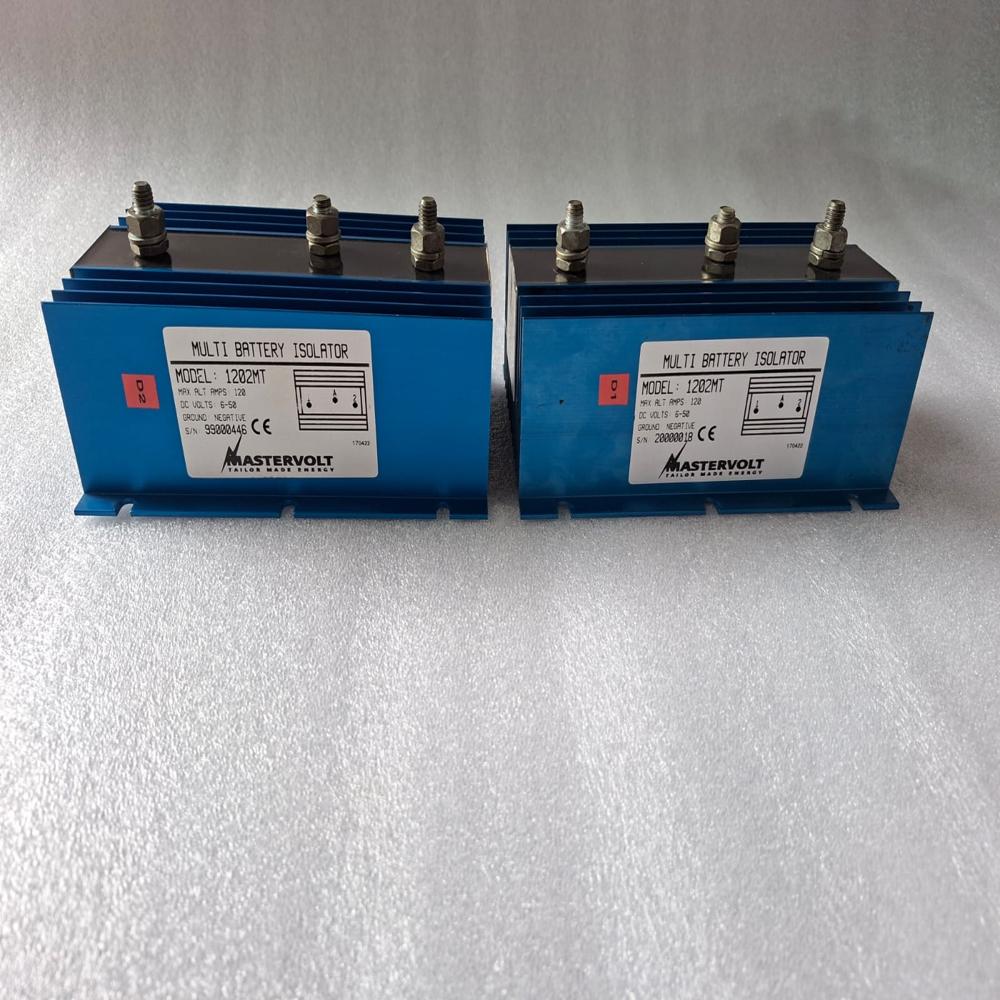 Mastervolt Multi Battery Isolator Model 1202Mt Max Amp 120 - Application: Industrial