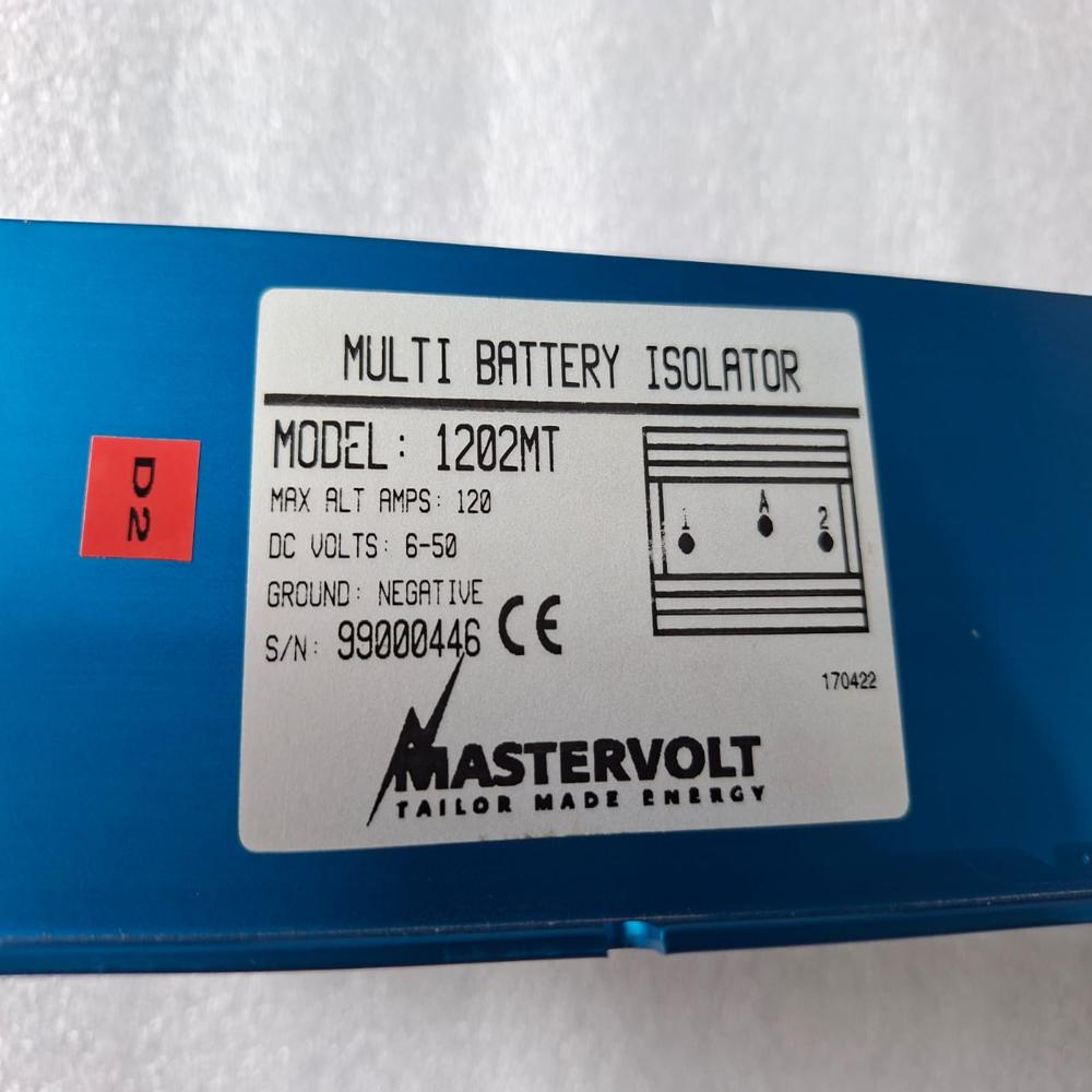 Mastervolt Multi Battery Isolator Model 1202mt Max Amp 120 - Application: Industrial