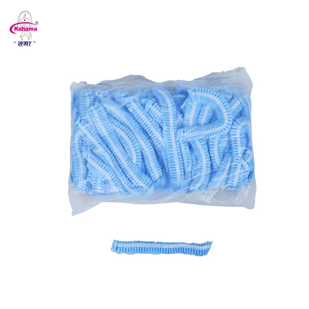 Bouffant Cap Non-Woven Fabric Disposable (Pack Of 300 Pcs)