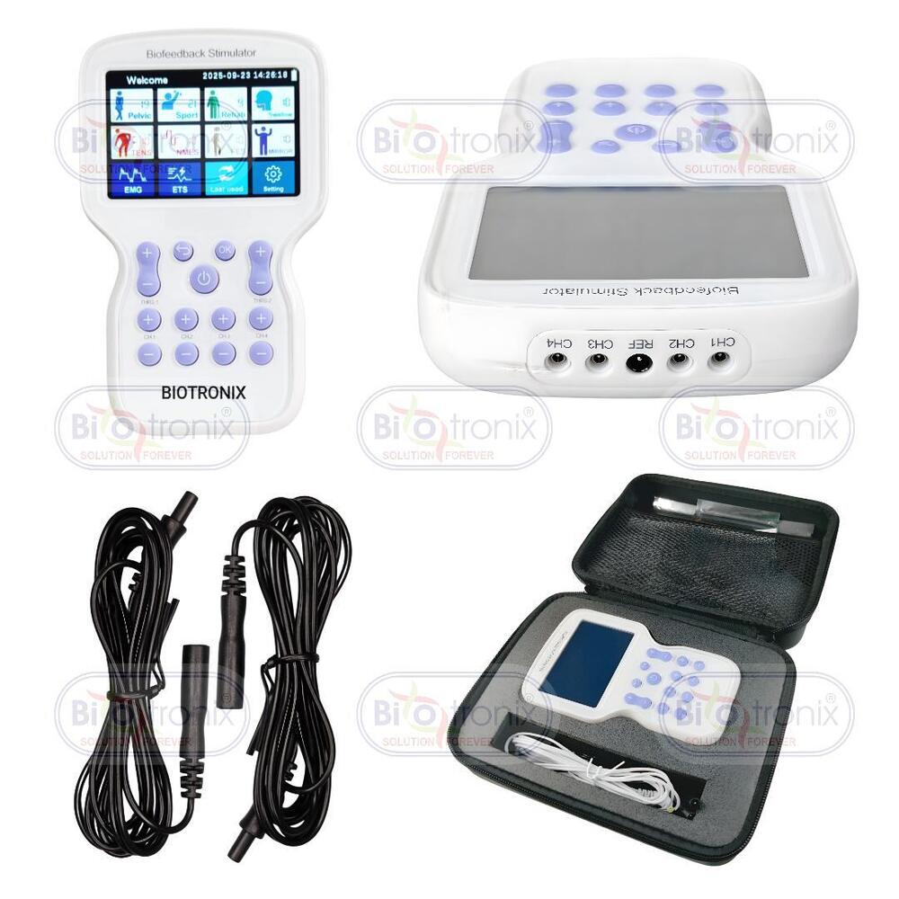 KM-580 Physiotherapy Biofeedback Device with Touch Screen and PC Report Software