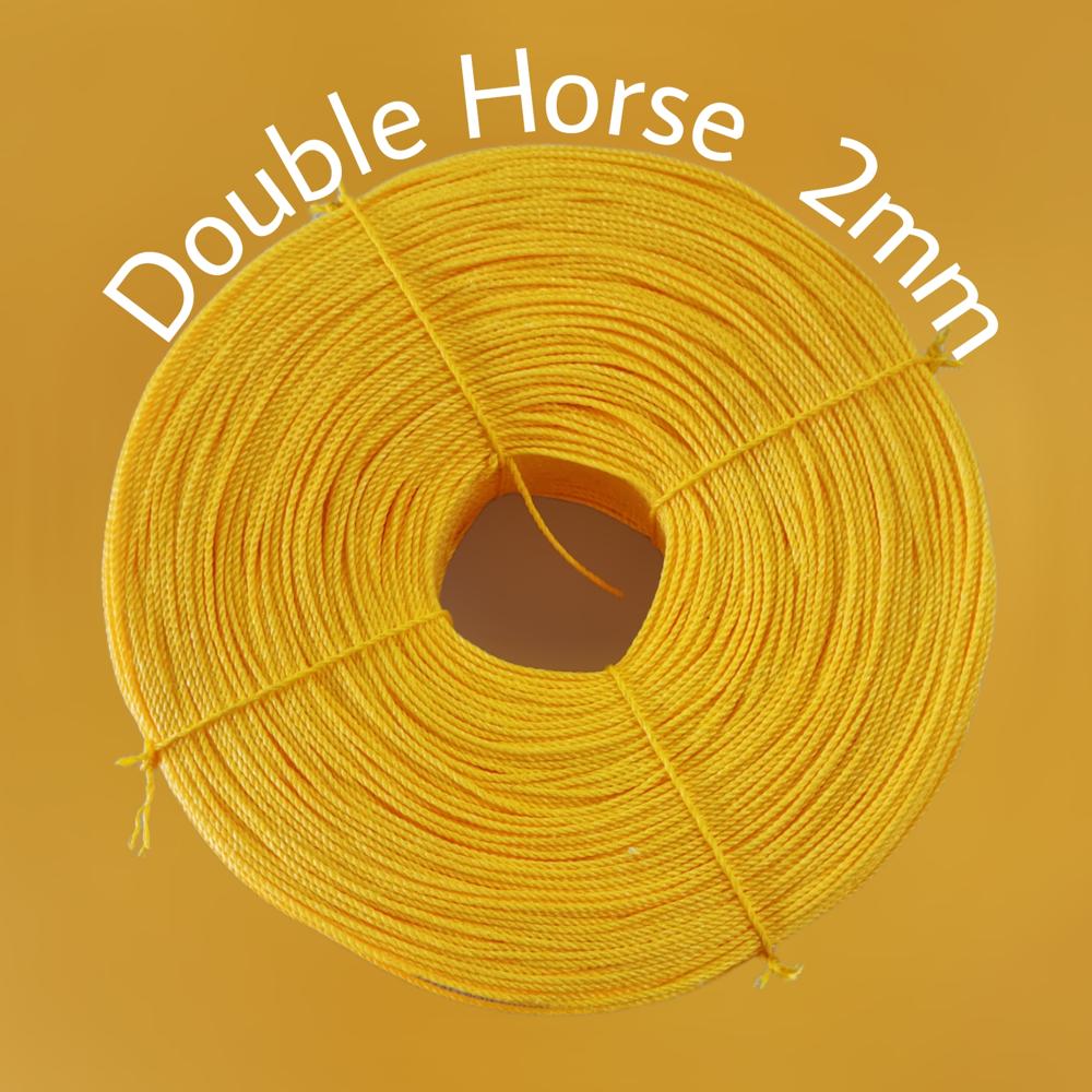 PP ROPE DOUBLE HORSE 2MM COIL