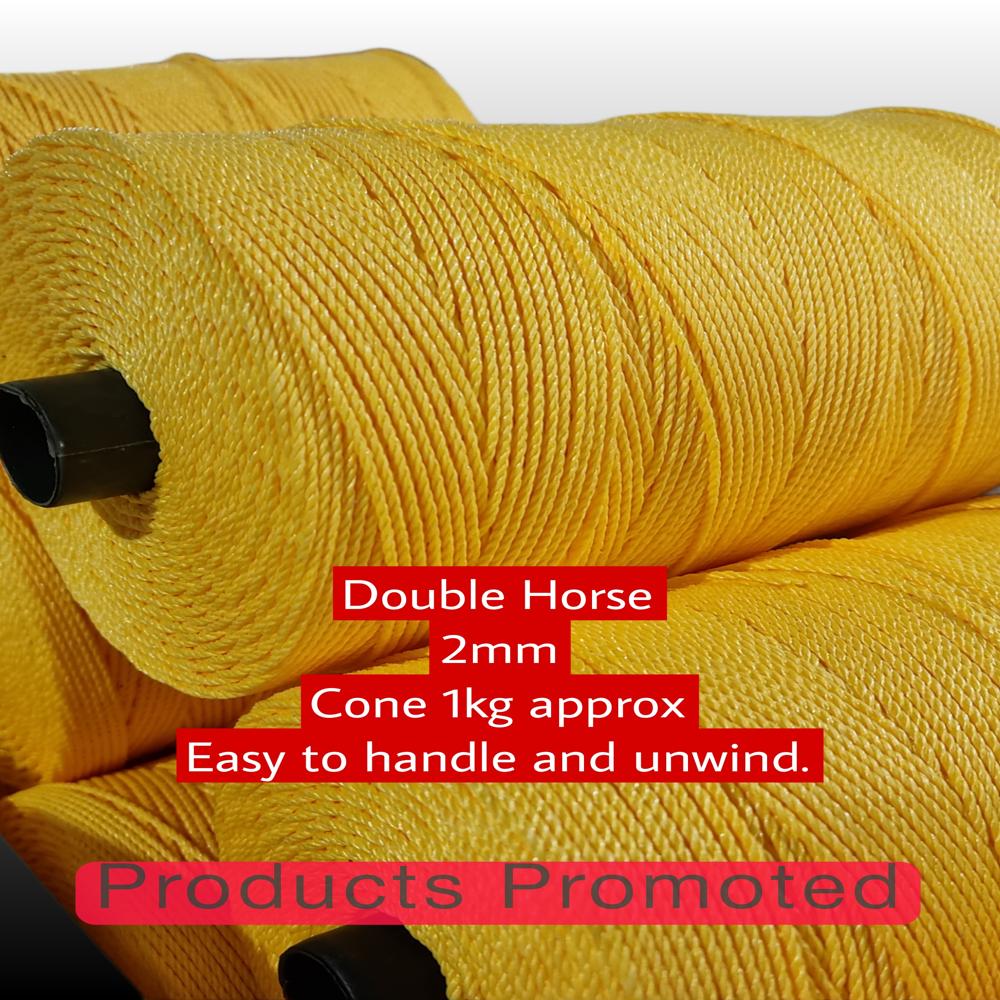 Pp Rope Double Horse 2mm Coil