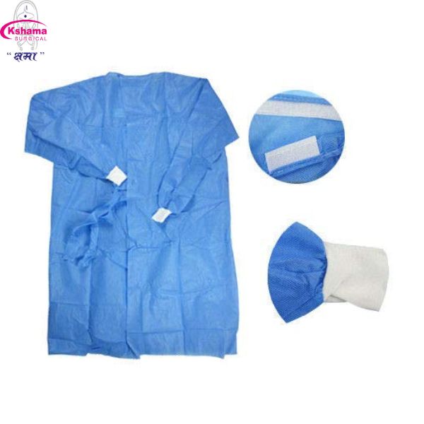 Disposable Gown, CUFF SHIELD Non-Woven (Pack of 2 pcs)