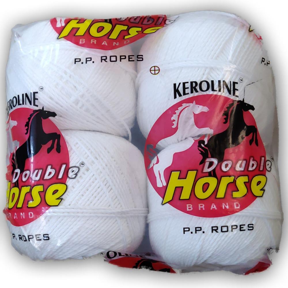 PP ROPE DOUBLE HORSE 2MM BALL