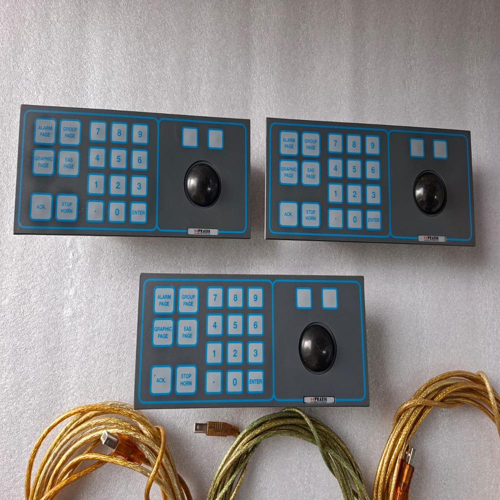 PRAXIS 93.6.021.007 CONTROL BOARD INTERFACE 18KEY FLATE PANEL MOUNT
