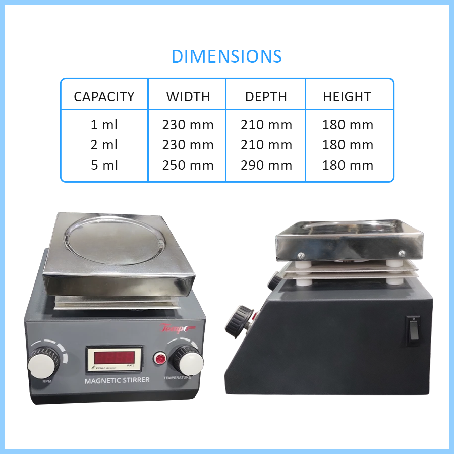 Magnetic Stirrer With Hot Plate